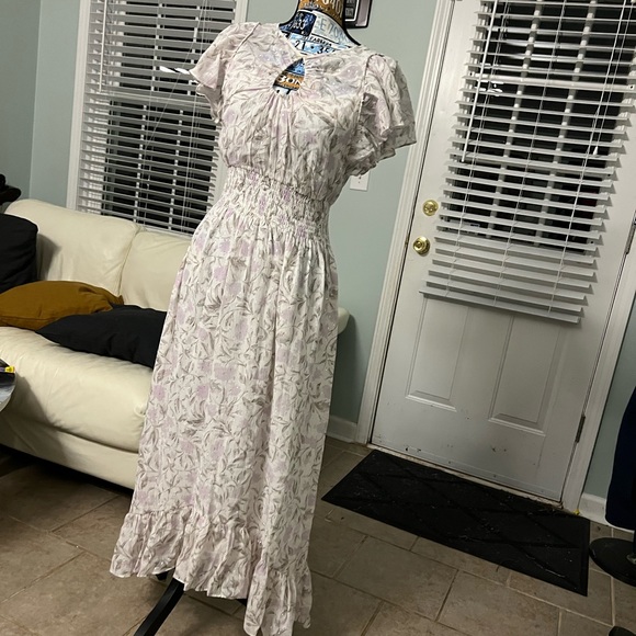 NWT Rebecca Taylor Zadie maxi Dress - Picture 3 of 7